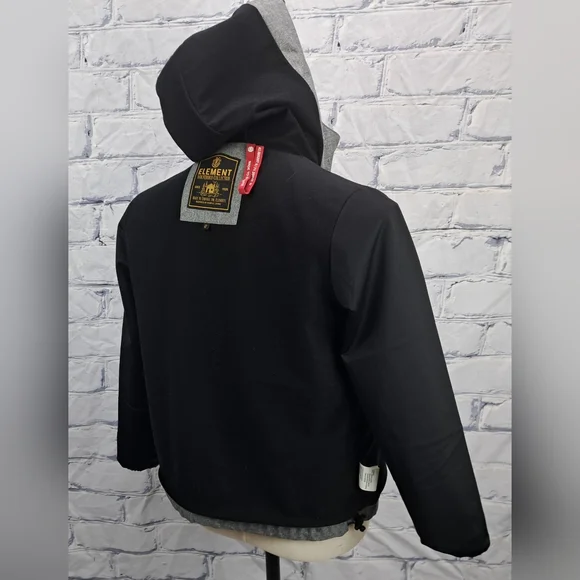 Element Boys Kids Jacket Full Zip Wolfeboro Insulated Hoodie Hood Size 12Y - Picture 3 of 15